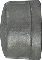 64470 | 1/8 GALV MALL CAP, Nipples and Fittings, Galvanized 150# Malleable Fitting, Galvanized Cap | Midland Metal Mfg.
