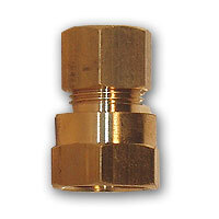 66-66 | 3/8 OD X 3/8 FPT ADAPTER MAF/USA Mid-America Fittings Made in USA | Midland Metal Mfg.