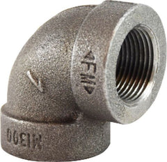 Midland Metal Mfg. 68109 2-1/2   300 PD  GALV MALL ELBOW 90, Nipples and Fittings, Extra Heavy 300# Malleable Iron, Galvanized 90 Degree Elbow   | Blackhawk Supply