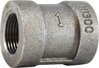 68419 | 2-1/2 300 PD GALV MALL COUPLING, Nipples and Fittings, Extra Heavy 300# Malleable Iron, Galvanized Coupling | Midland Metal Mfg.