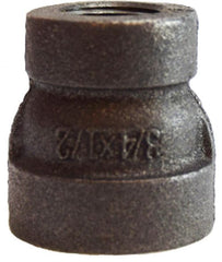 Midland Metal Mfg. 68437 3/4 X 3/8     300 PD  GALV MALL RED. CPL, Nipples and Fittings, Extra Heavy 300# Malleable Iron, Galvanized Reducing Coupling   | Blackhawk Supply
