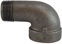 69162 | 3/8 300# BLK STREET ELBOW, Nipples and Fittings, Extra Heavy 300# Malleable Iron, Black 90 Degree Street Elbow | Midland Metal Mfg.