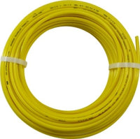 73203Y | 1/4 OD YELLOW POLY TUBING 100, Tubing, Plastic Tubing, 100 Yellow Polyethylene Tubing | Midland Metal Mfg.