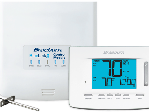 Braeburn 7500 BlueLink Wireless Thermostat Kit 3H / 2C  | Blackhawk Supply