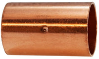77238 | 1/2 CPLG(SOCKET) CXC DIMP STOP, Nipples and Fittings, Wrot Solder Joint, Coupling with Dimpled Tube Stop | Midland Metal Mfg.