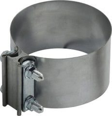 Midland Metal Mfg. 845300 ALUM STEEL BUTT CLAMP 3, Clamps, Exhaust Clamps, Butt Clamps  | Blackhawk Supply