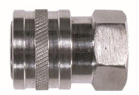 86036SS | 3/8 FEMALE SS ST COUPLERS, Pneumatics, Pressure Washer QDs, Female Stainless Steel Coupler | Midland Metal Mfg.