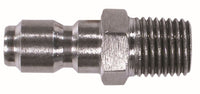 86040SS | 1/4 MALE SS ST PLUG, Pneumatics, Pressure Washer QDs, Male Stainless Steel Coupler | Midland Metal Mfg.