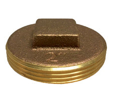 Anderson Metals 60501-40 2 1/2 BRASS COUNTERSUNK CLEANOUT PLUG   | Blackhawk Supply