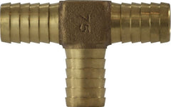 Midland Metal Mfg. 973967 1-1/4 BRONZE HOSE BARB TEE, Accessories, Barbed for Plastic Pipe, Tee All Barb  | Blackhawk Supply
