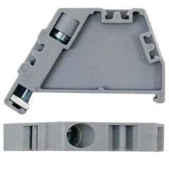 Functional Devices ADIN35ES End Stops for DIN rail 35mm (pair)  | Blackhawk Supply