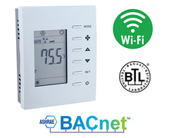 Contemporary Controls BAST-221CH-B2 BACnet MS/TP Thermostat 2-Heat, 2-Cool, 1-Fan, RH, Wired      | Blackhawk Supply