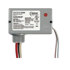 Functional Devices CLC212-D60 Enclosed Light Controller Relay 10 Amp SPST, Separated Class 2 Dry Contact Input, 120-277 Vac Power, 60 Minute Delay. Recommended Switches: ACLCMAGDJ or ACLCMAGSM.  | Blackhawk Supply