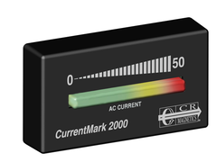 CR Magnetics CRM2000-50-I Light Bar Visual Current Indicator | Soild Core | Internal CT | 2 - 50 Amp Range | 0.35" ID  | Blackhawk Supply
