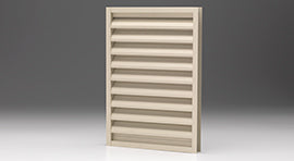 Ruskin ELF15J Stationary Louver  | Blackhawk Supply