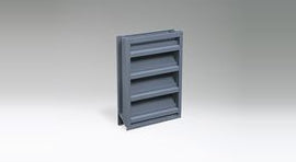 Ruskin ELF375DX Stationary Louver  | Blackhawk Supply
