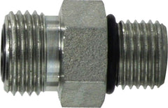 Midland Metal Mfg. FS6400O1010 1-14X7/8-14 (M ORFS X M ORB ST THD CONN), Hydraulic, O-Ring Face Seal Adapters, Straight Thread Connector  | Blackhawk Supply