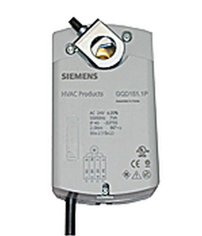 Siemens GQD126.1P Damper Actuator | Spring Return | 24 VAC/DC | On/Off | 20 lb-in | SW  | Blackhawk Supply