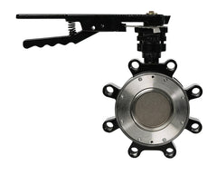 Jomar 600-04H3SSRG 4" High Performance Butterfly Valve, Lug Style, Carbon Steel Body, Stainless Steel Disc and Stem, ANSI Class 300  | Blackhawk Supply