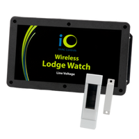 LW-1-LV | Wireless Lodge Watch for 1-Door Line Voltage for Mini Splits | iO HVAC Controls