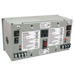 Functional Devices PSH100A100AB10 Enclosed Dual 100VA 120 to 24Vac UL class 2 power supply 10A main breaker  | Blackhawk Supply