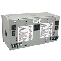 PSH100A100A | Enclosed Dual 100VA 120 to 24Vac UL class 2 power supply | Functional Devices