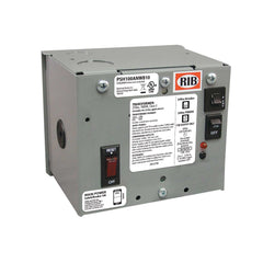 Functional Devices PSH100ANWB10 Enc 100VA 120 to 24Vac UL CL2 pwr supp sec wires no outlets 10A main breaker  | Blackhawk Supply