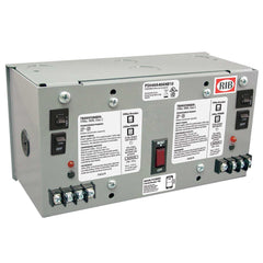 Functional Devices PSH40A40ANB10 Enclosed Dual 40VA 120 to 24Vac UL CL2 pwr supp no outlets 10A main breaker  | Blackhawk Supply