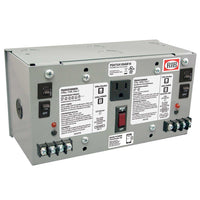 PSH75A100AB10 | Enc 75VA multi-tap&100VA 120 to 24Vac UL CL2 pwrsupp 10A main breaker | Functional Devices (OBSOLETE)