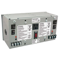 PSH75A75AB10 | Enclosed Dual 75VA multi-tap 24Vac UL class 2 power supply 10A main breaker | Functional Devices