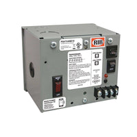 PSH75ANB10 | Enclosed Single 75VA multi-tap to 24Vac UL class 2 no outlets 10A main breaker | Functional Devices (OBSOLETE)