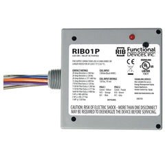 Functional Devices RIB01P Enclosed Relay 20Amp DPDT 120Vac  | Blackhawk Supply
