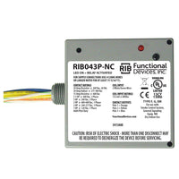 RIB043P-NC | Enclosed Relay 20Amp 3PST-NC 480Vac | Functional Devices