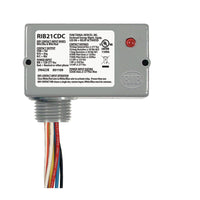 RIB21CDC | Enclosed pilot relay,Class2 Dry Contact input,120-277Vac pwr, 10A SPDT | Functional Devices