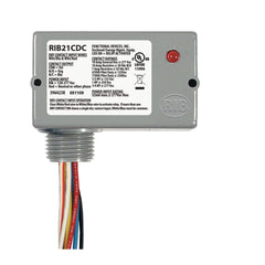 Functional Devices RIB21CDC Enclosed pilot relay,Class2 Dry Contact input,120-277Vac pwr, 10A SPDT  | Blackhawk Supply