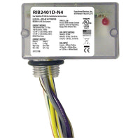 RIB2401D-N4 | Enclosed Relay NEMA4/4X 10Amp DPDT 24Vac/dc/120Vac | Functional Devices