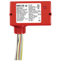 RIBH1C-RD | Enclosed Relay 10Amp SPDT 10-30Vac/dc/208-277Vac Red Hsg | Functional Devices