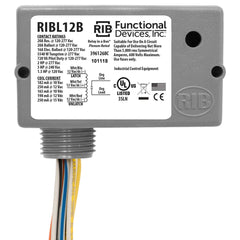 Functional Devices RIBL12B Enclosed Relay Latching 20Amp 12Vac/dc   | Blackhawk Supply