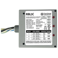 RIBL3C | Enclosed Relays 10Amp 3 SPST-NO 10-30Vac/dc | Functional Devices