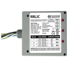 Functional Devices RIBL3C Enclosed Relays 10Amp 3 SPST-NO 10-30Vac/dc  | Blackhawk Supply