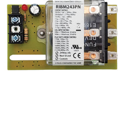 Functional Devices RIBM243PN Panel Relay 4.00x2.45in 30Amp 3PDT 24Vac/dc  | Blackhawk Supply