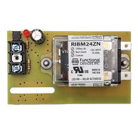 RIBM24ZN | Panel Relay 4.00x1.60in 30Amp DPDT 24Vac/dc | Functional Devices