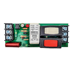 Functional Devices RIBMH1SC Panel Relay 4.00x1.50in 15Amp SPDT + Override 10-30Vac/dc/208-277Vac  | Blackhawk Supply