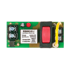 Functional Devices RIBMN24S-J Panel Relay 2.75in 15Amp SPST + Jumper Selectable Override 24Vac/dc  | Blackhawk Supply