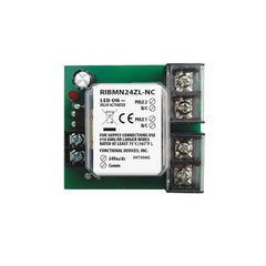 Functional Devices RIBMN24ZL-NC Panel Relay 2.75x2.35in 30Amp DPST-NC 24ac/dc  | Blackhawk Supply