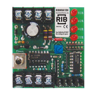 RIBMNA1D0 | Panel Mount 2.75in Manual Analog Override Switch + Monitor with 24 Vac/dc | Functional Devices