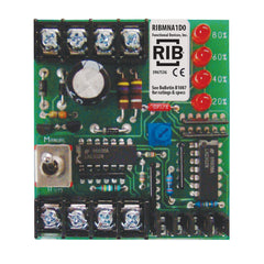 Functional Devices RIBMNA1D0 Panel Mount 2.75in Manual Analog Override Switch + Monitor with 24 Vac/dc   | Blackhawk Supply
