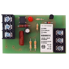 Functional Devices RIBMNU1C Panel Relay 2.75x1.70in 15Amp SPDT 10-30Vac/dc/120Vac  | Blackhawk Supply