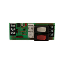 RIBMU1SC | Panel Relay 4.00x1.50in 15Amp SPDT + Override 10-30Vac/dc/120Vac | Functional Devices