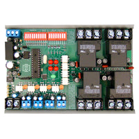 RIBMW24B-44-BC | BacNet Panel Relay 4in 20Amp SPDT 24Vac/dc with 4 BI + 4 BO | Functional Devices